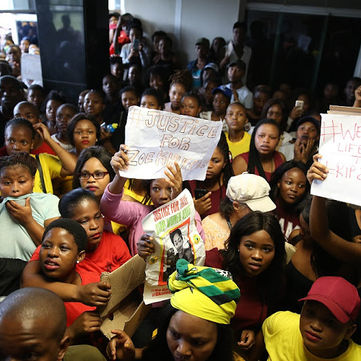 SOUTH AFRICA – Student killed in student protests