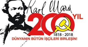 TURKEY - Massage on occasion of "200 years Karl Marx"