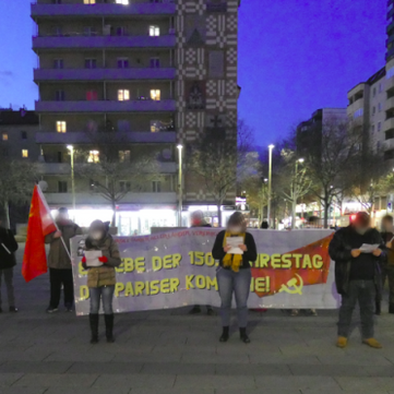 AUSTRIA - Powerful actions for the 150th anniversary of the Paris Commune