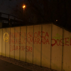 DENMARK - Action of commemoration of Comrade Joselo