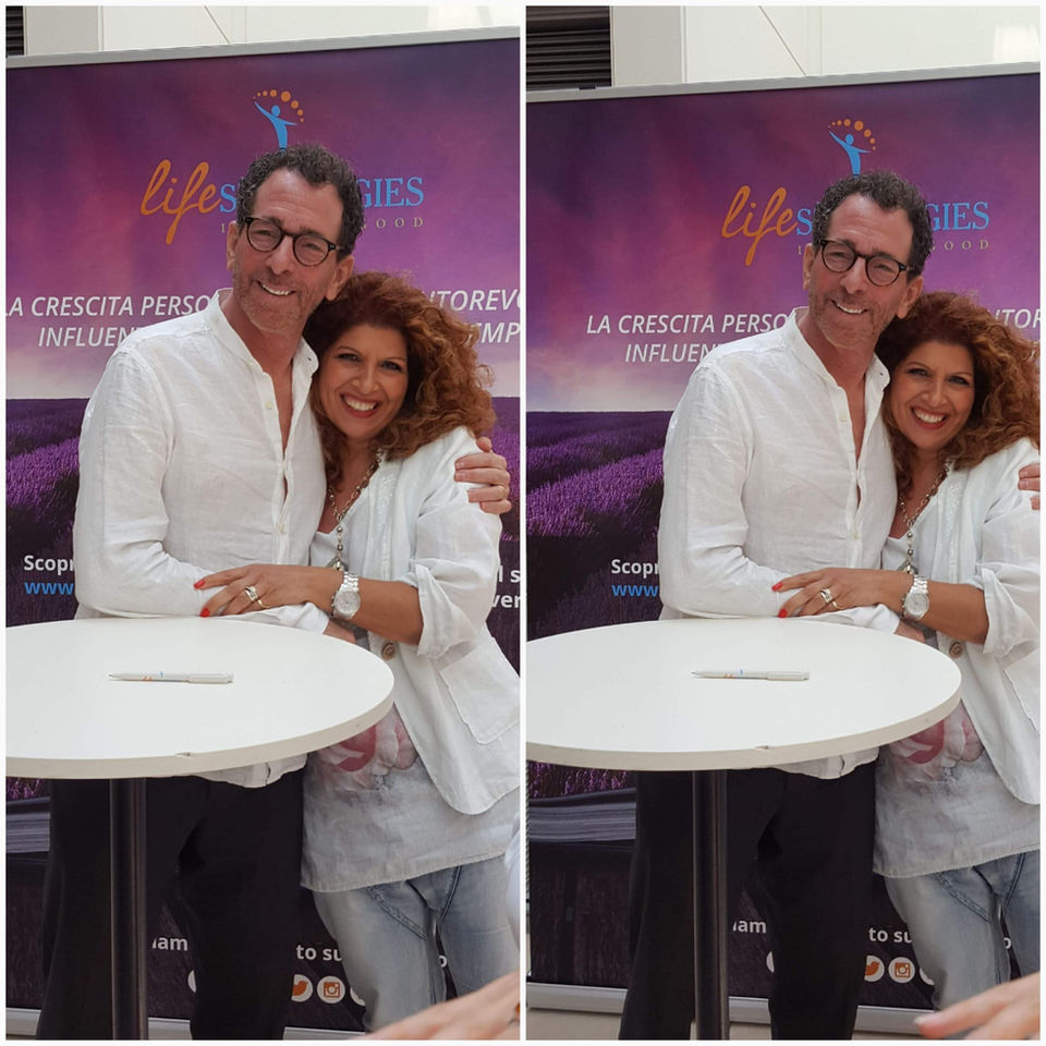 Marisa De Marco con Jeffrey Zeig