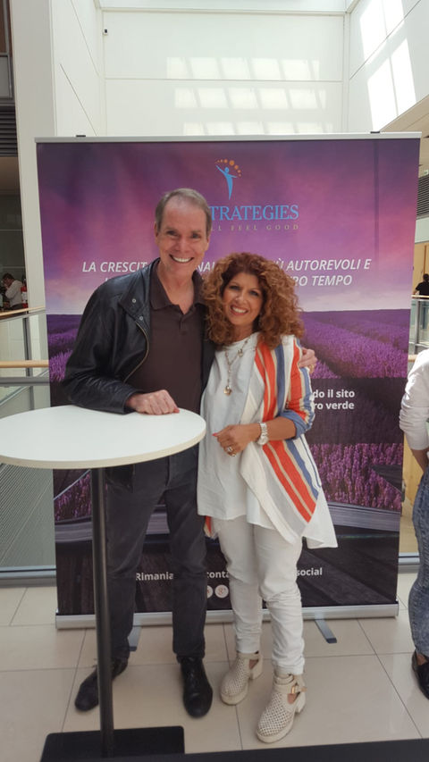 Marisa De Marco con Robert Dilts