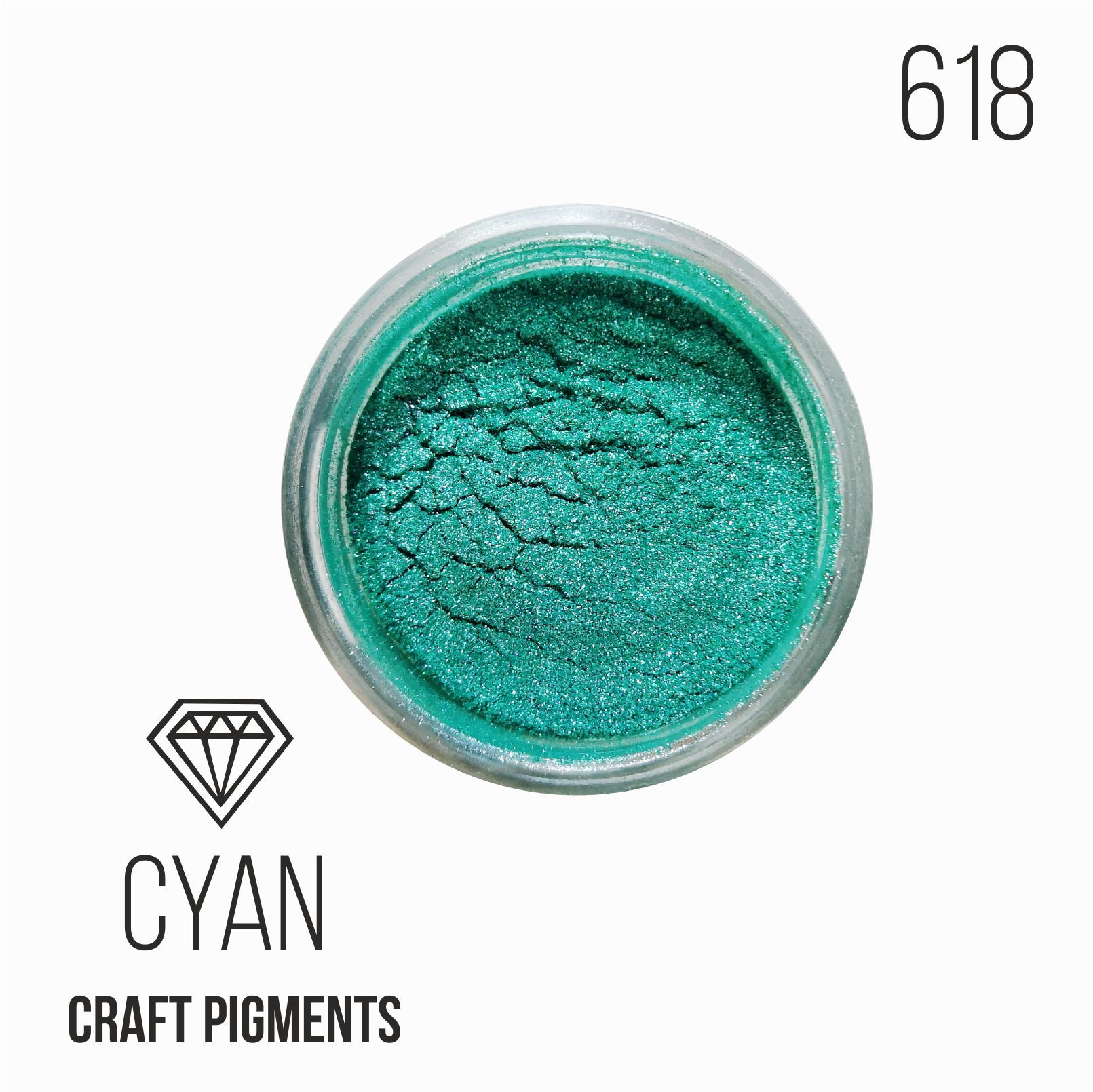 Kolorowy CraftPigment "Cyan"