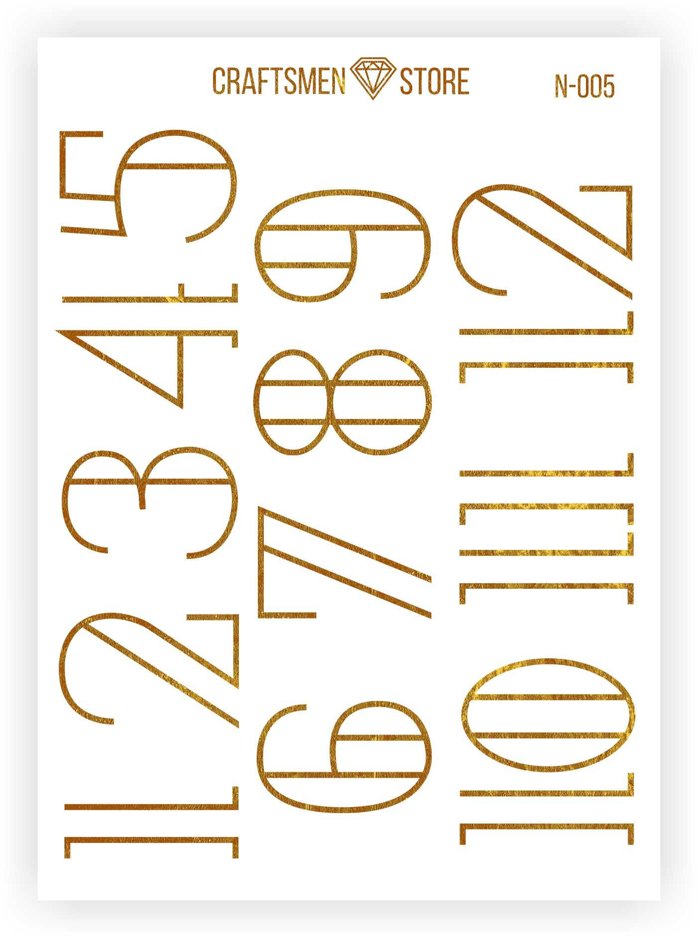 Fine stiсkers Clock Decor N-005