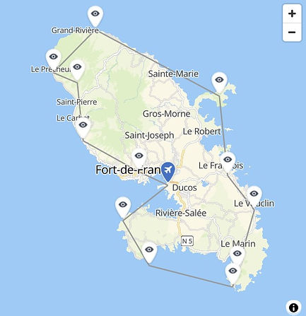 Grand tour de la Martinique