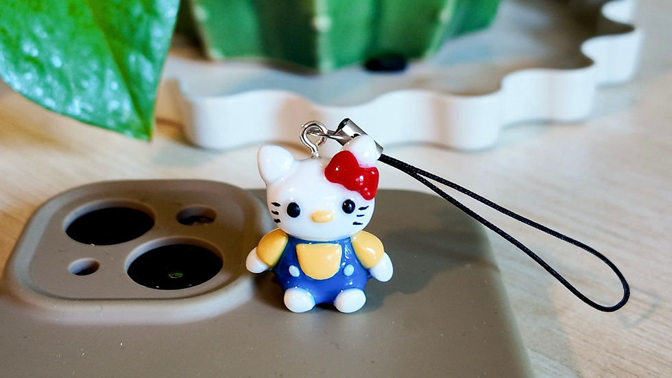 Kawaii Kitty Phone Charm