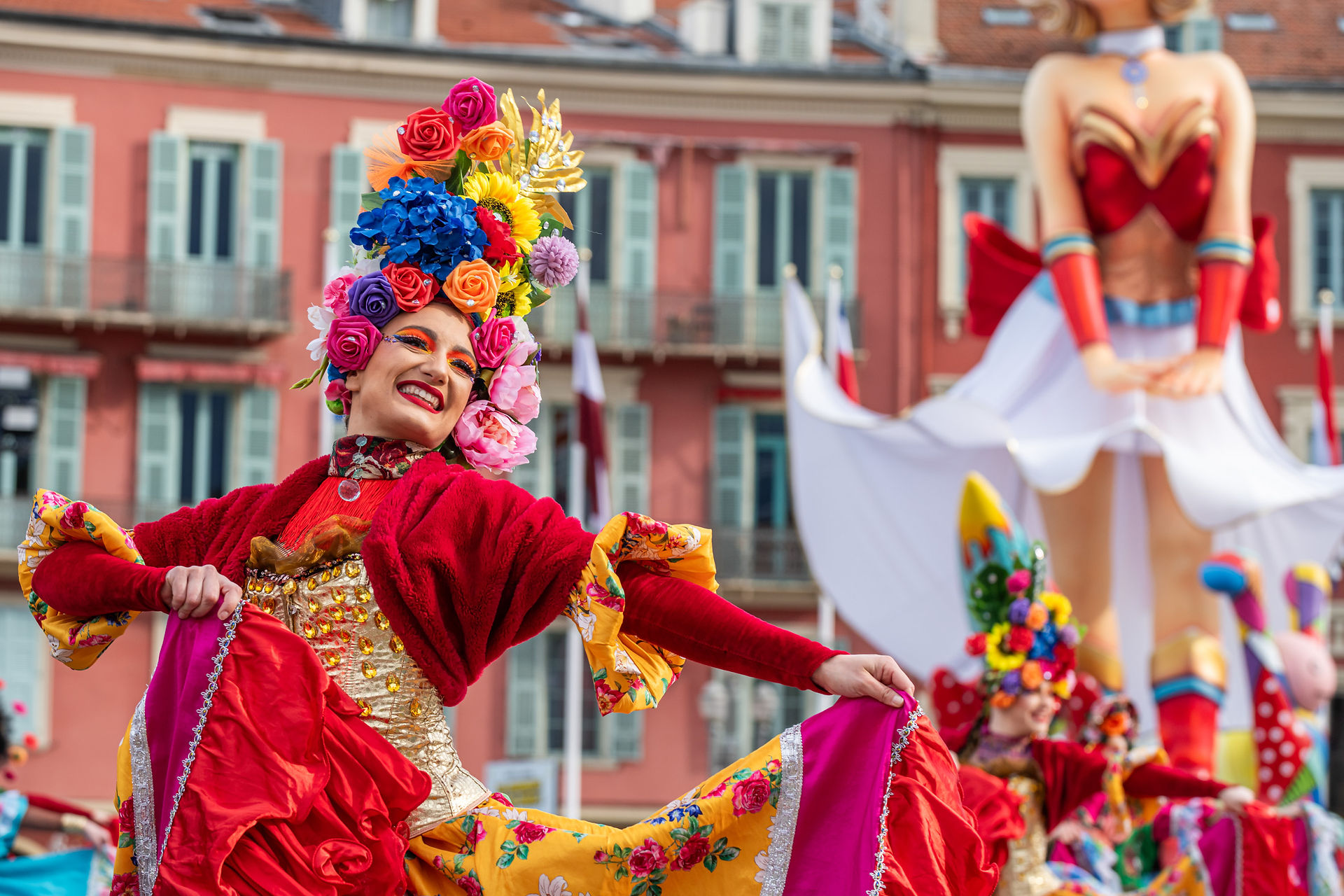 Carnaval de Nice 2024 Place Masséna ville de Nice