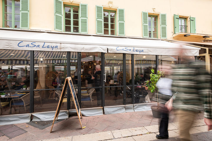 restaurant CASA LEYA vieux Nice cour saleya