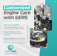 Customized Engine Care with GERS ✨🔧