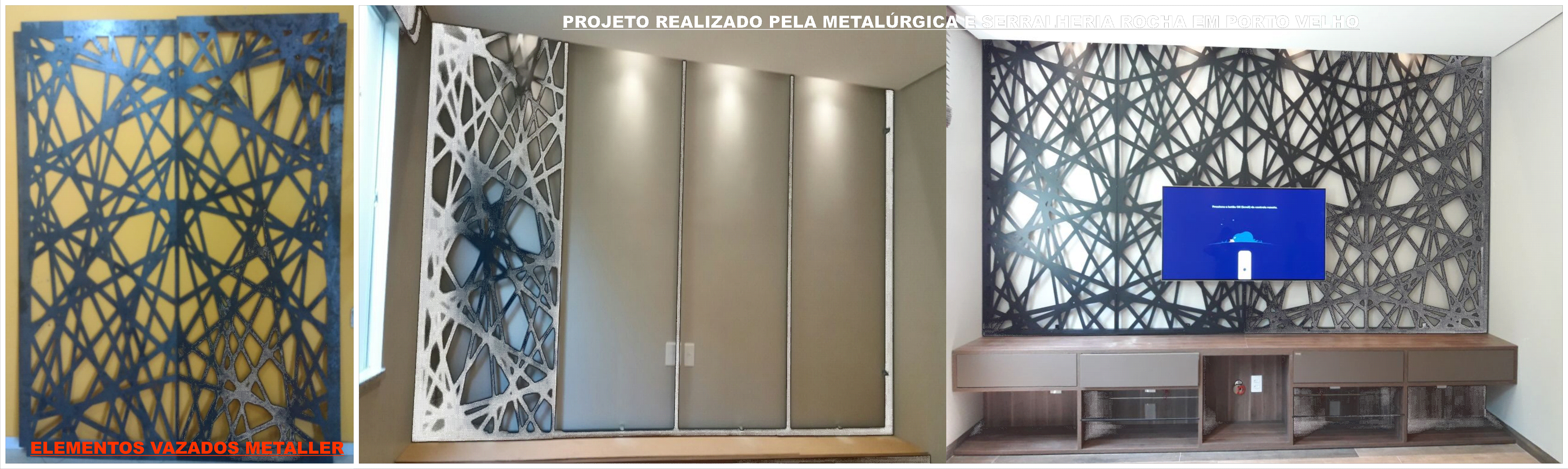 Painel Decorativo em ferro