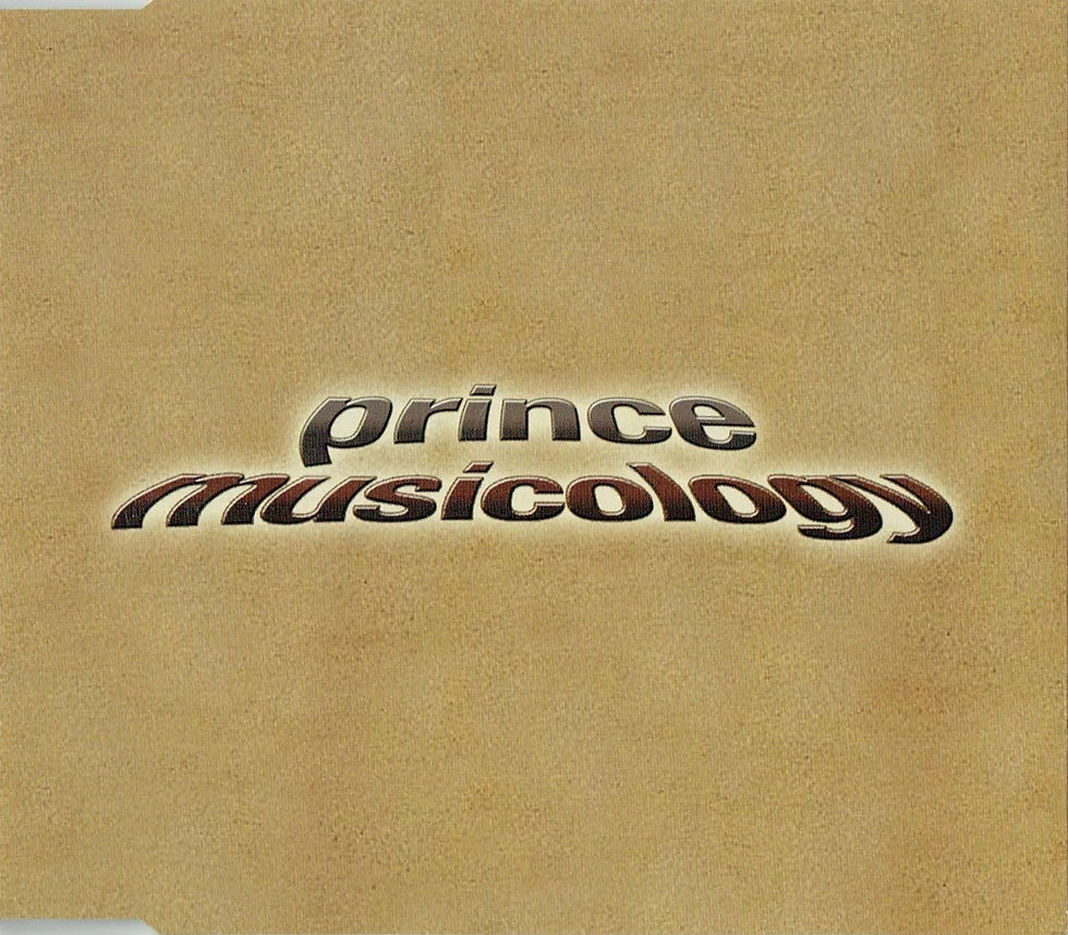 "Musicology" single. Image: NPG Records