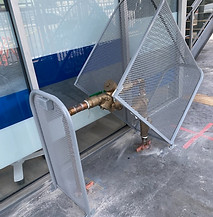 Clam Shell Backflow Cage