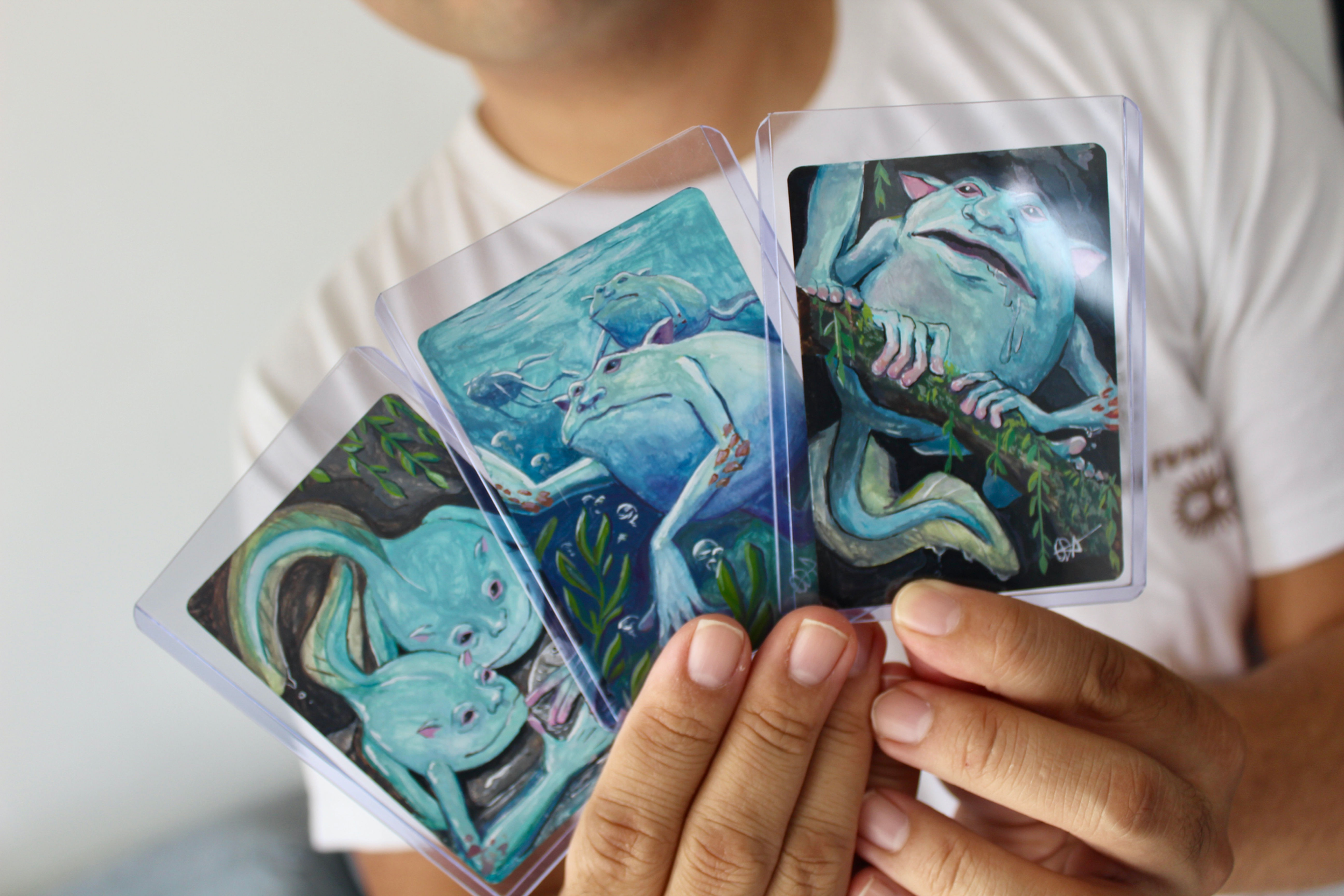 Custom Slippery Bogle Artist Proof - Hand-Painted, Sketched or 3D Sculpture