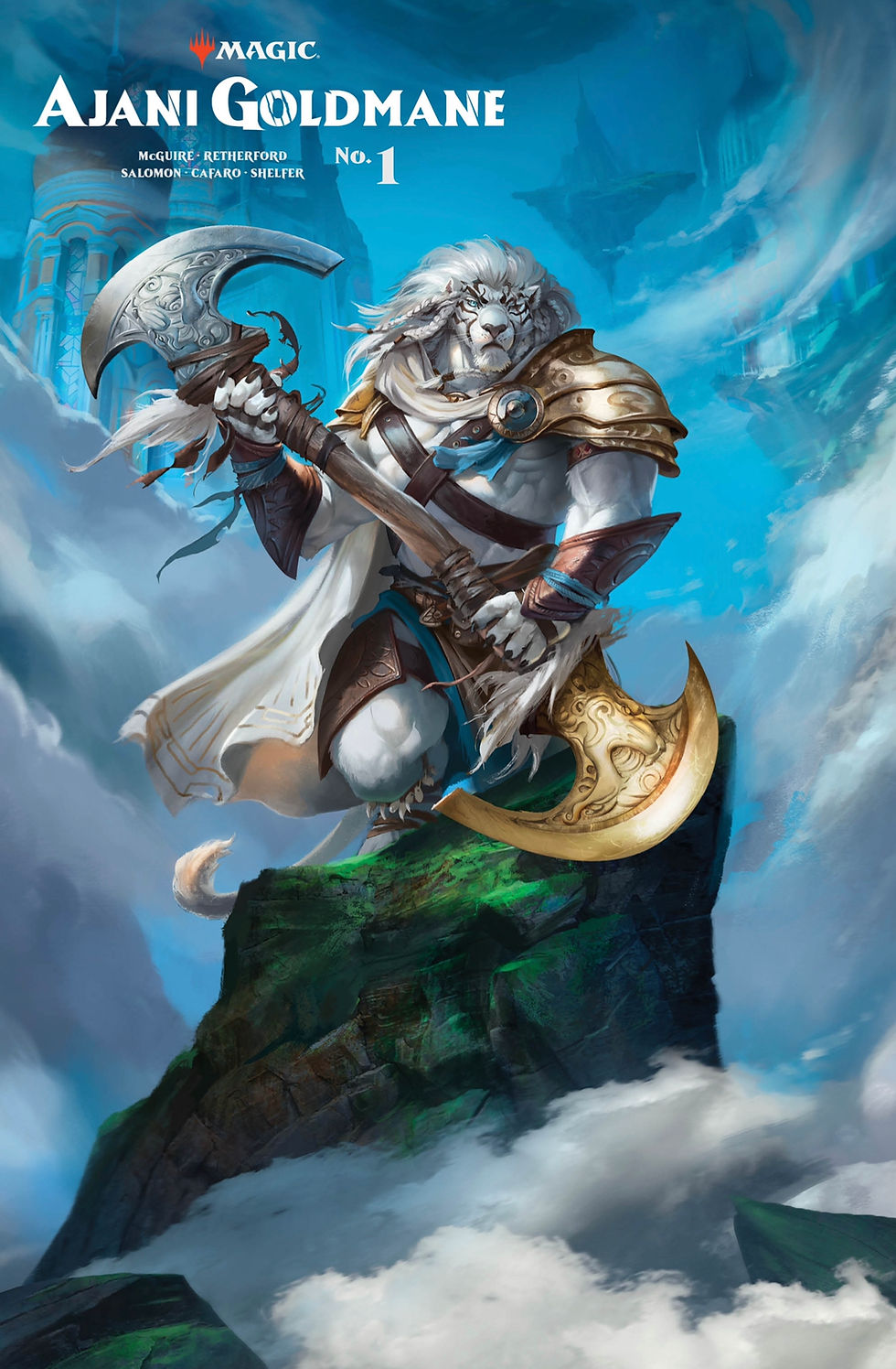 Magic: Ajani Goldmane #1 Claudya Schmidt Variant