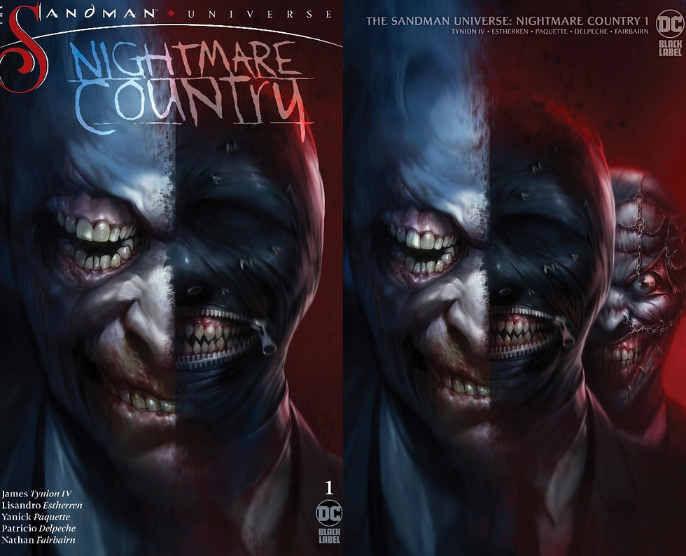 Sandman Universe Nightmare Country #1 By Francisco Mattina