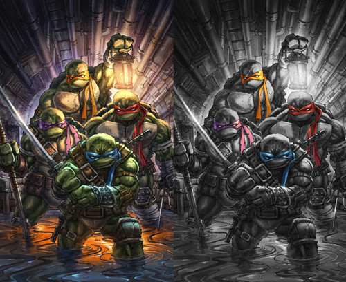 Teenage Mutant Ninja Turtles #1 Alan Quah Exclusive Variant