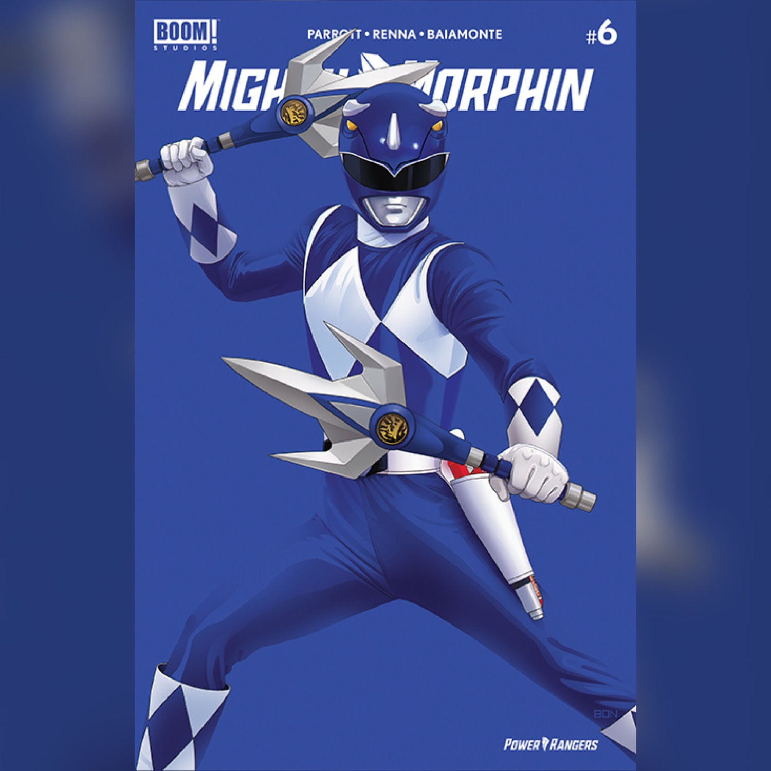 Mighty Morphin #6 Bon Bernardo Variant