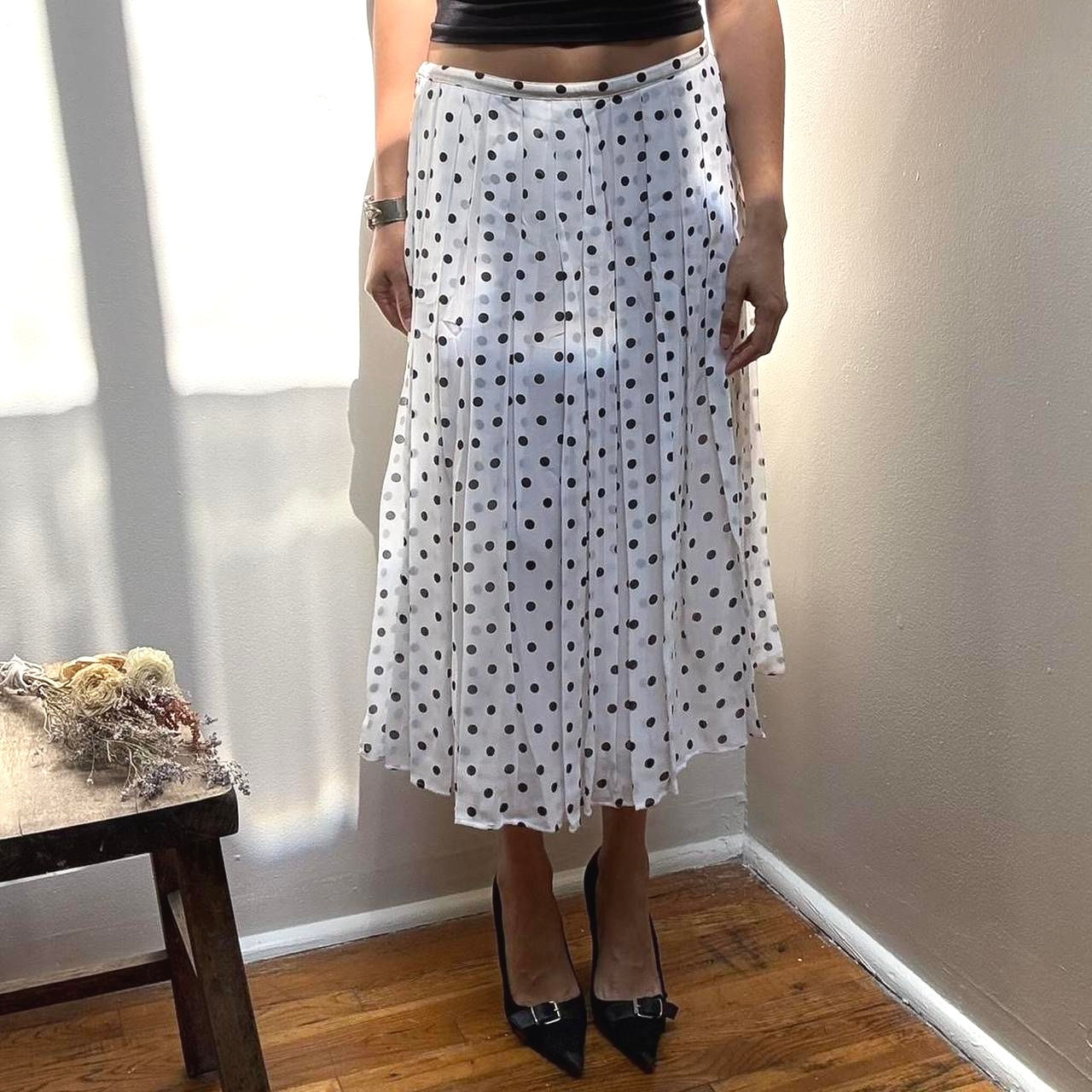 Blumarine Polka Dot Skirt