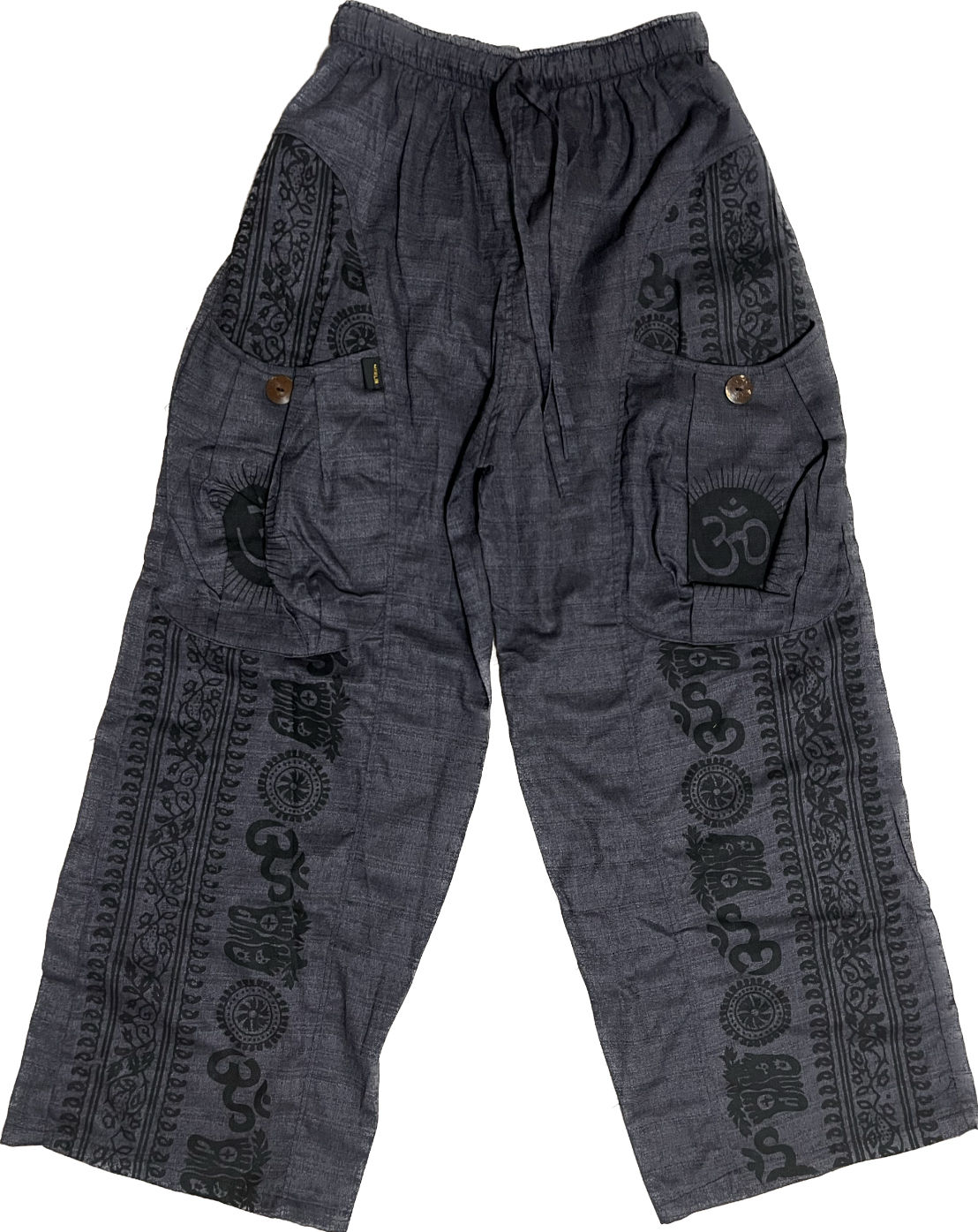 Tattoo Hose mit grossen Taschen