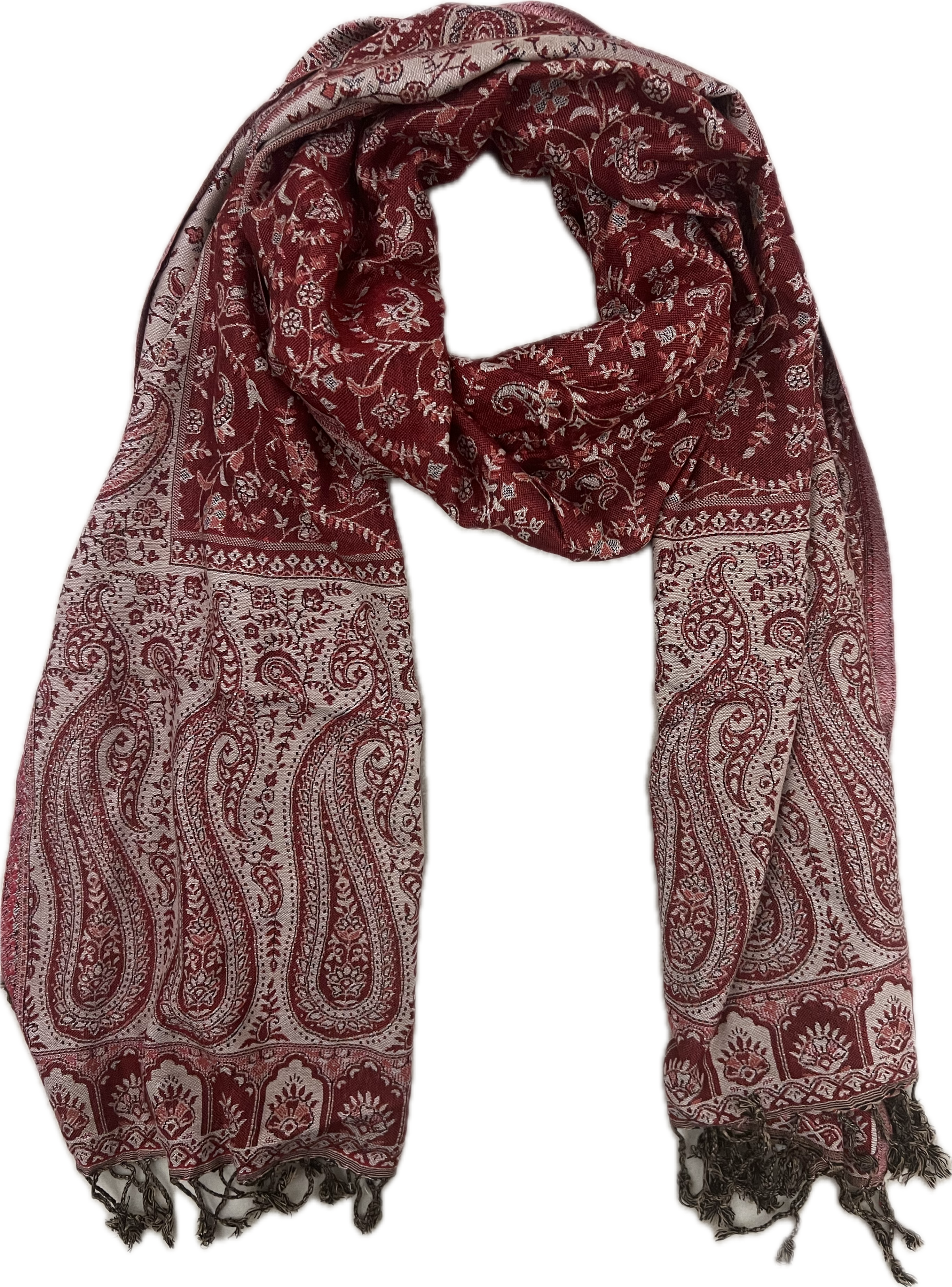 Indischer Schal aus hochwertig weichem Stoff und genialem Farbenspiel