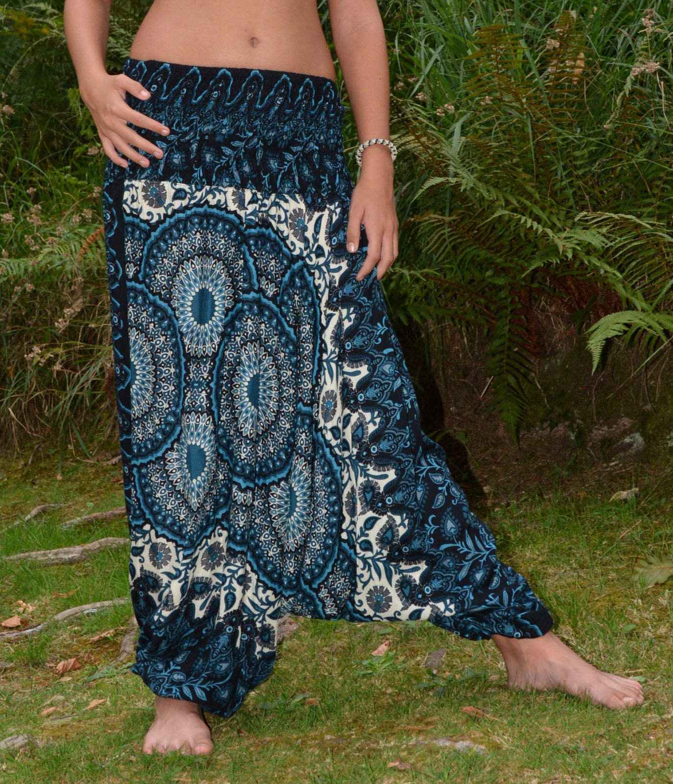 Schalwarhosen tiefgeschnitten ,Maya‘