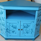 meuble bleu