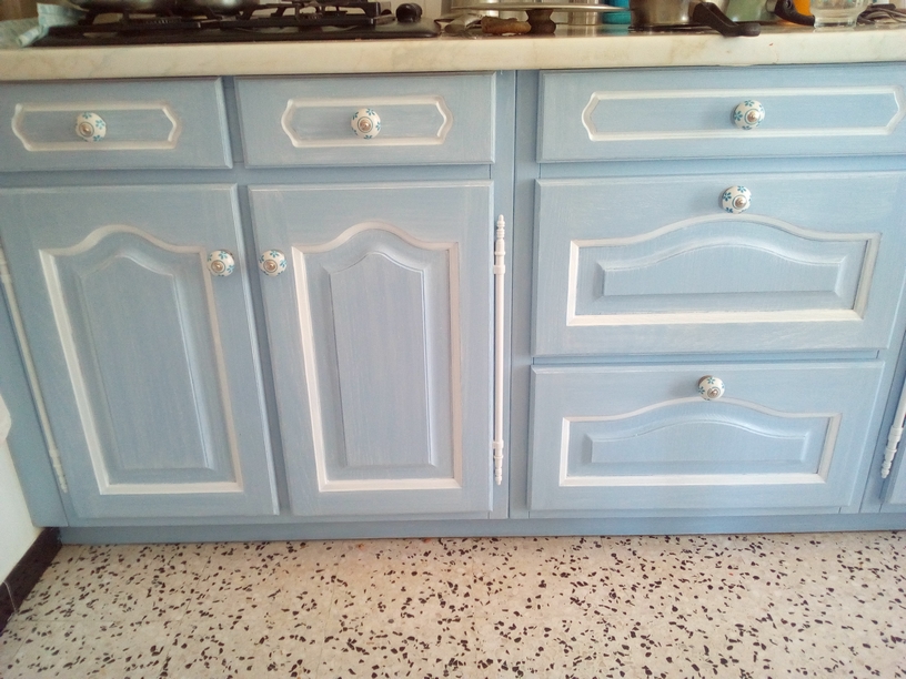 cuisine bleue portes