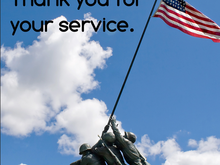 Thank you for your service!
