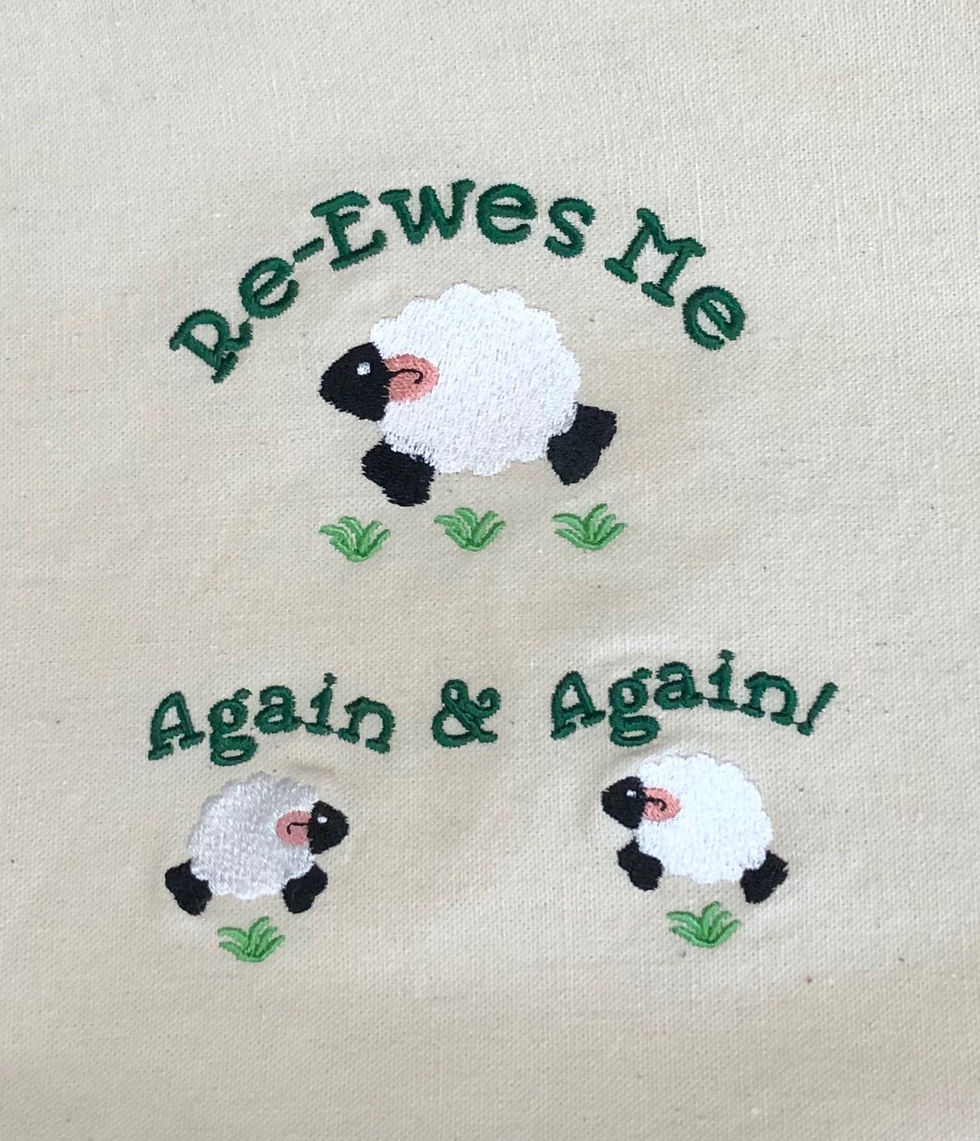 Re-Ewes-Able Shopping Bag