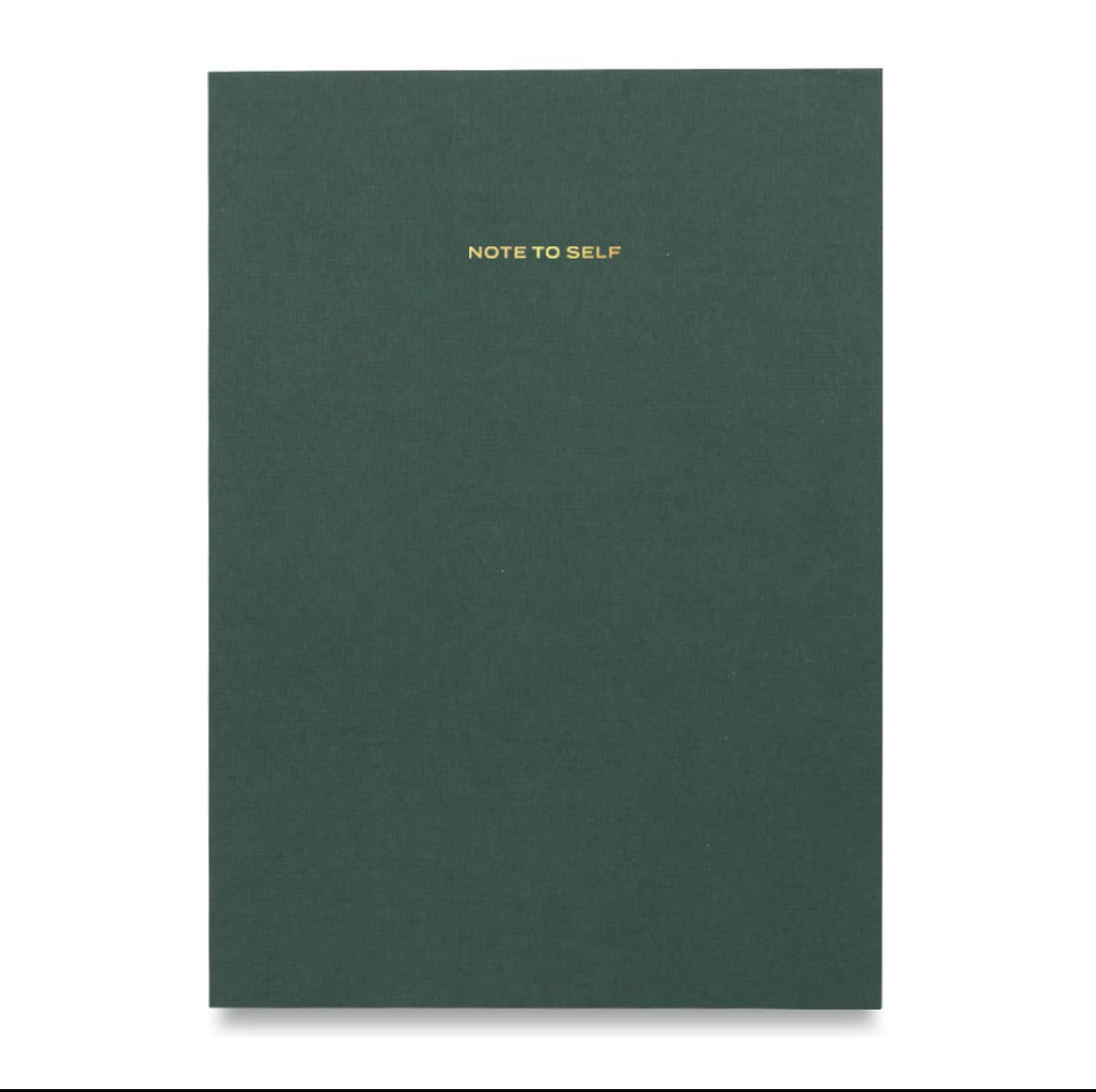 Wit & Delight // Green Note To Self Journal