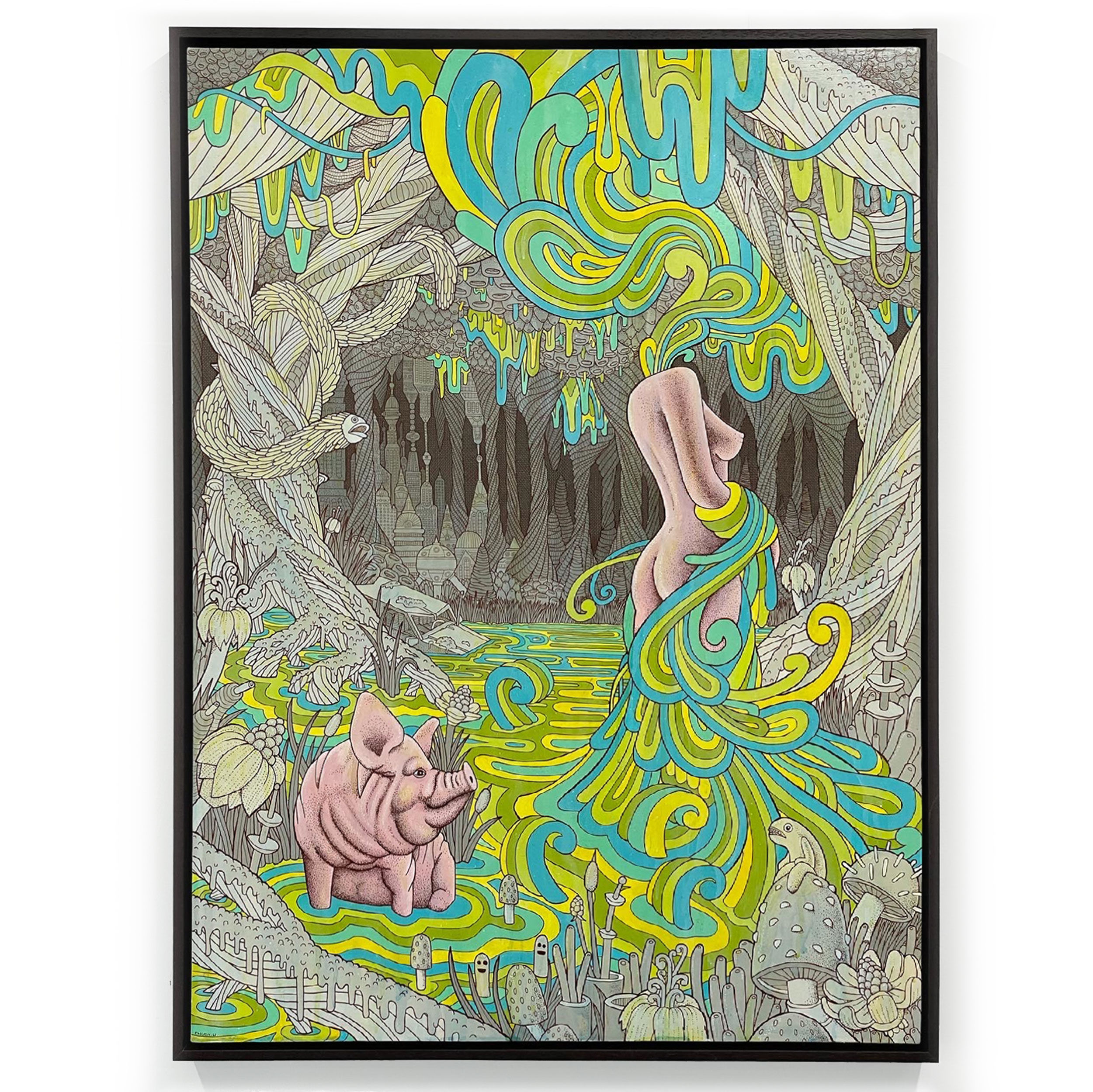 SWAMP WITCH • 26"x36" • 2021 • $4500