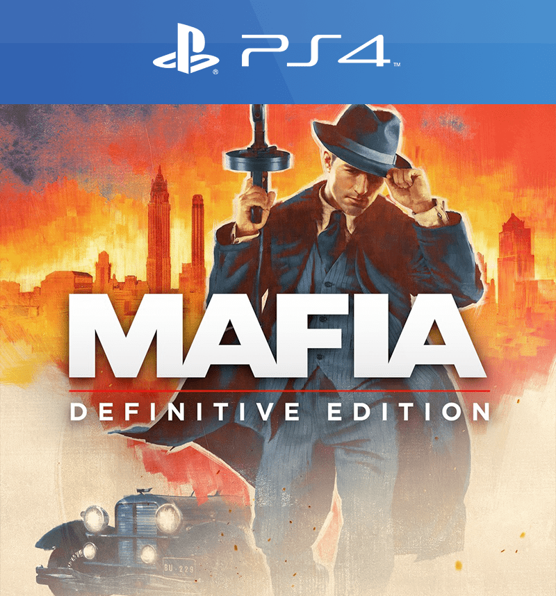 Jeu PS4 Mafia: Definitive Edition - Édition Complète - Bon état (occasion)