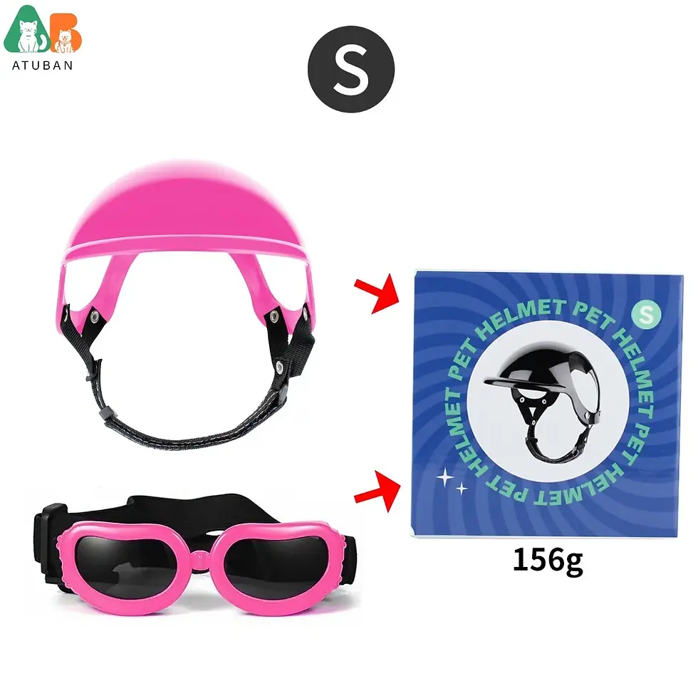 Thumbnail: Dog Sunglasses Pet Helmet