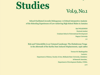 Journal of Human Security Studies, Vol.9, No.1