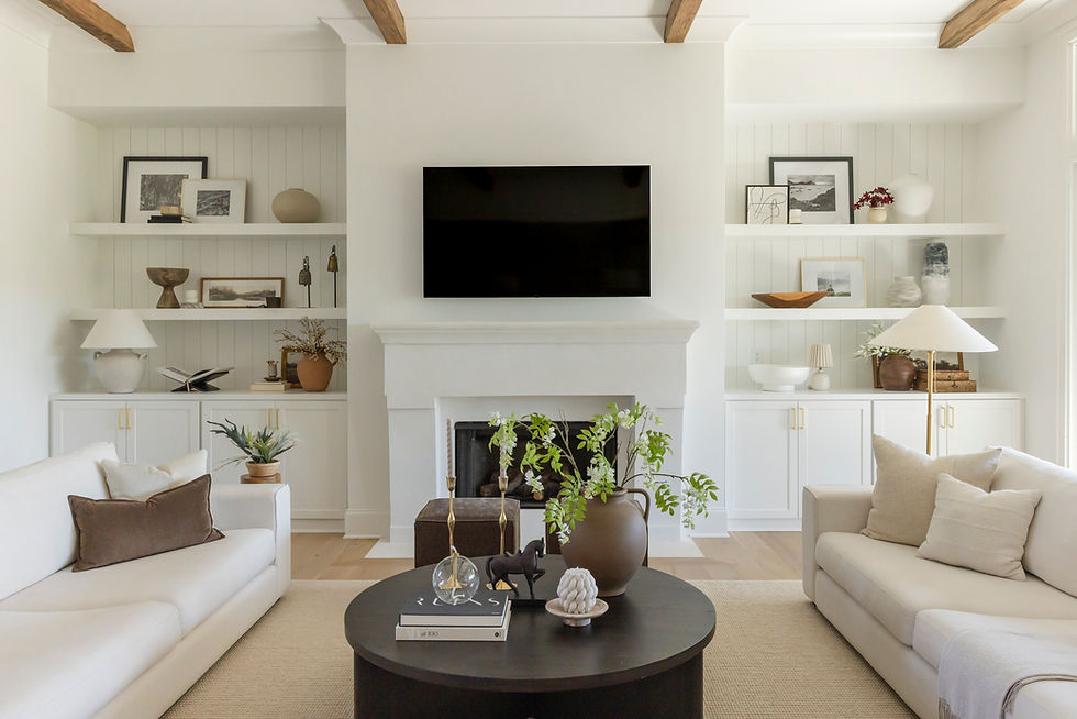 Decorated Living Room