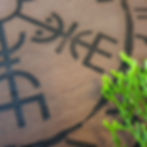 Thumbnail: Vegvisir Viking Compass Altar Tile