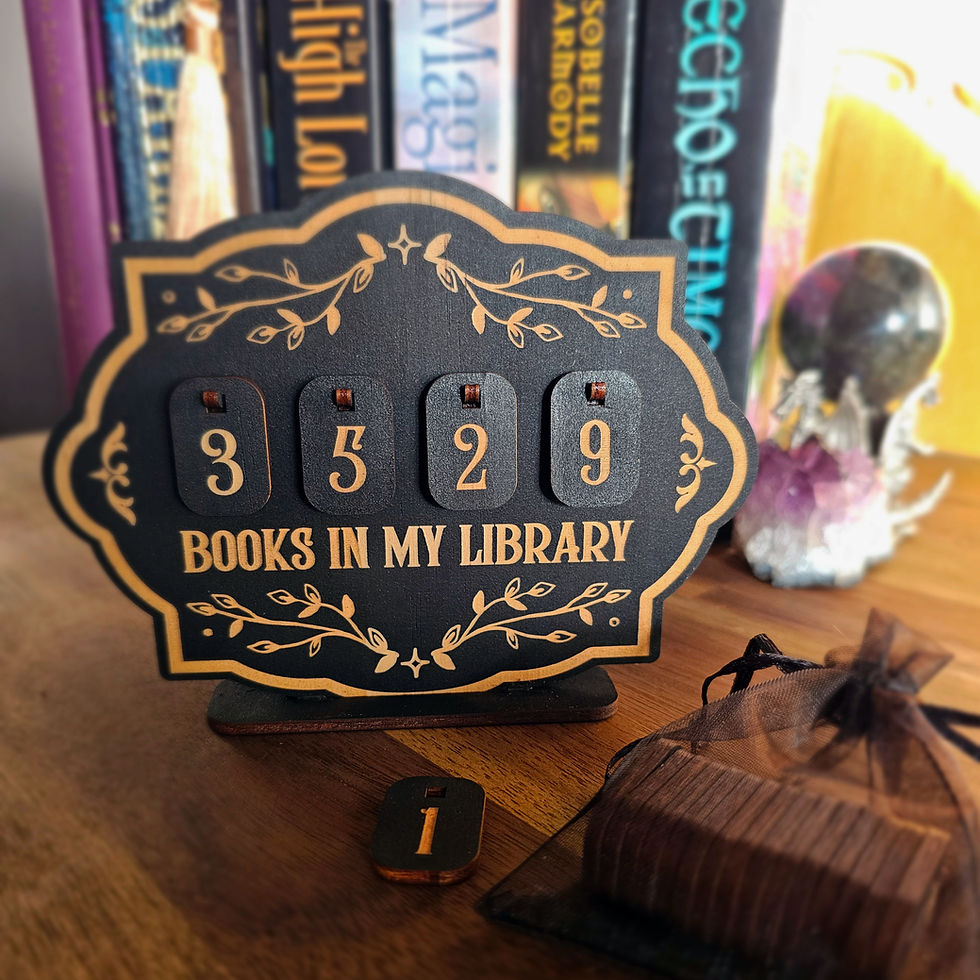 Thumbnail: Books in my Library Counter
