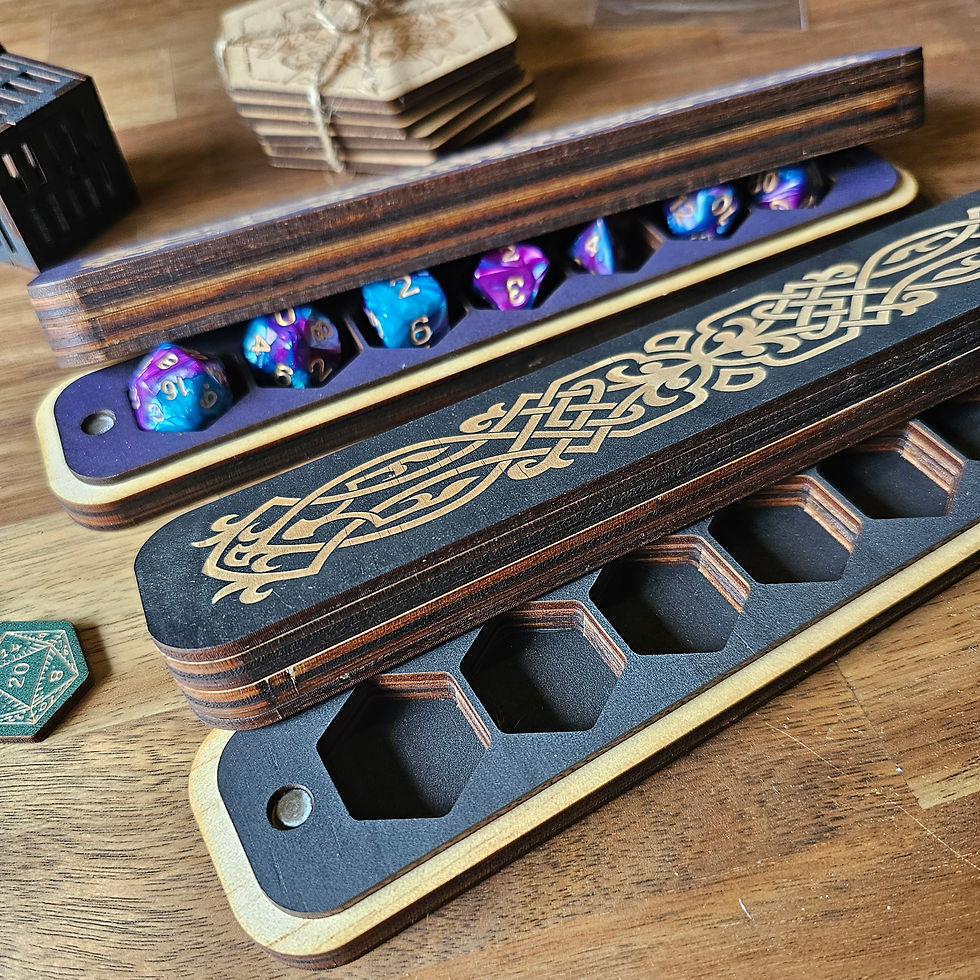 Thumbnail: Celtic Knotwork Dice Box