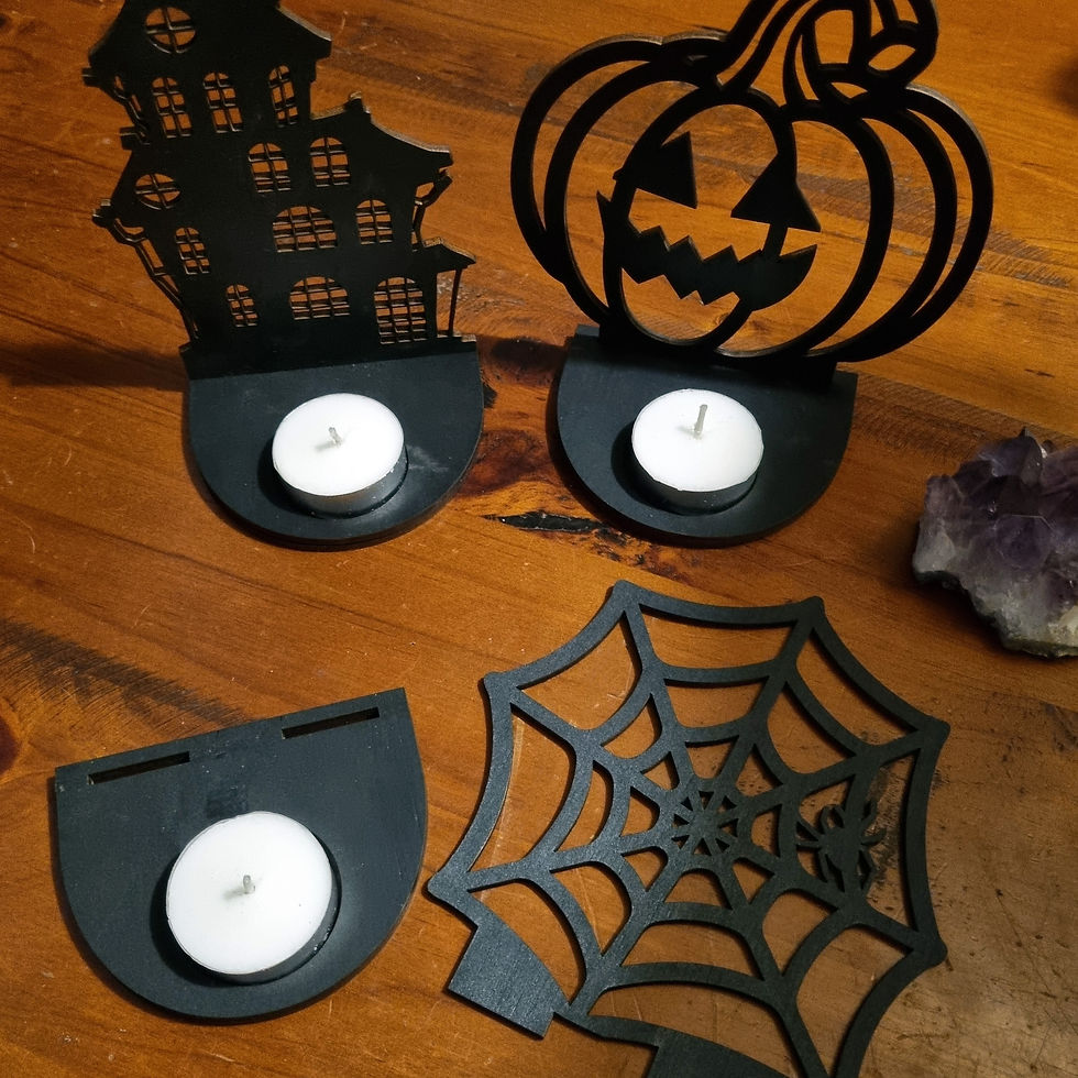 Thumbnail: Jack o Lantern Tea Light Holder
