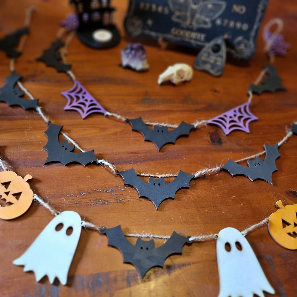 Thumbnail: Bat & Web Garland