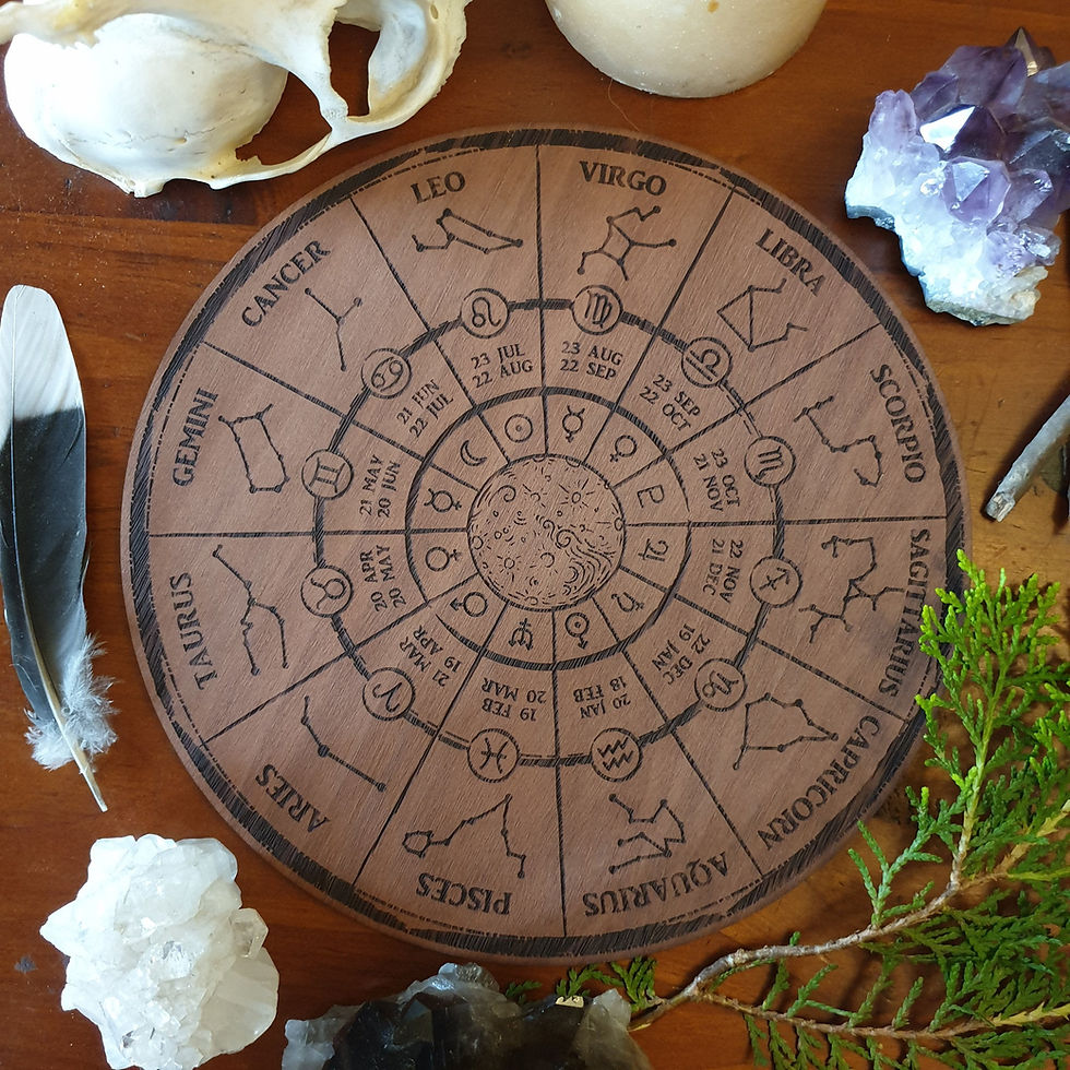 Thumbnail: Zodiac Wheel Astrology Board