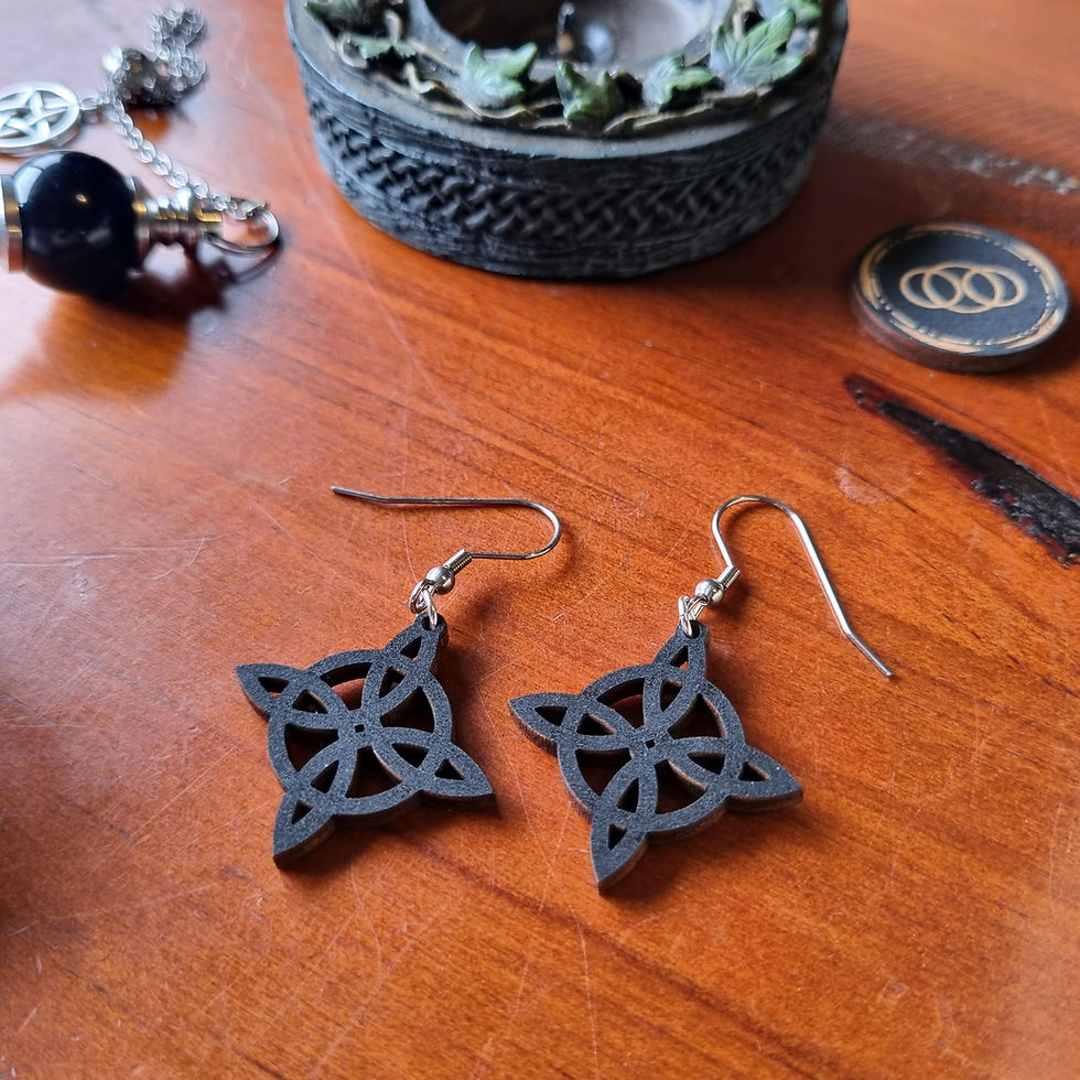 Thumbnail: Witch Knot Earrings