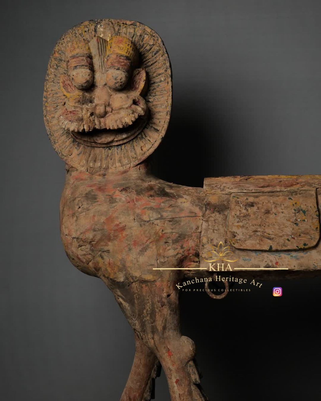 A Rare Vintage Simha Yali