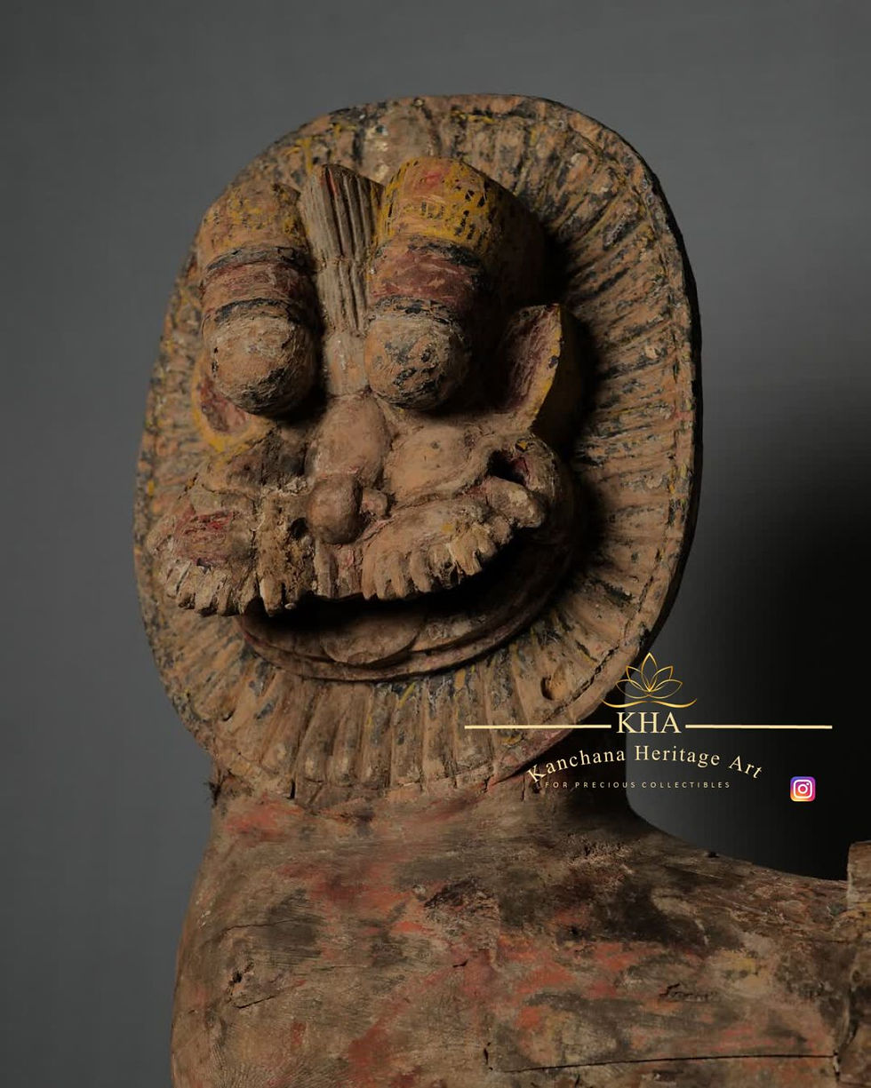 A Rare Vintage Simha Yali