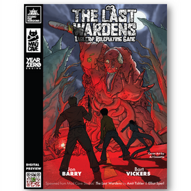Cover of The Last Wardens Tabletop Roleplaying Game free digital preview edition