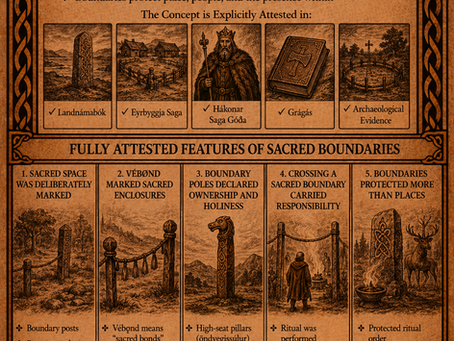 Daily Old Norse Insight - Sacred Boundaries – Marking and Protecting the Holy