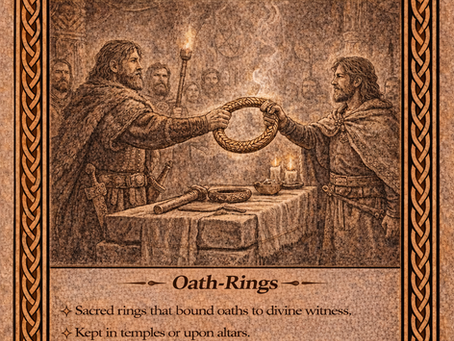 Daily Old Norse Insight - Oath-Rings — Swearing Upon the Sacred Circle