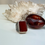 Miniature : Bague afghane en agate et argent 