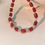 Miniature : Bracelet en argent et corail rouge 