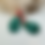 Miniature : Boucles d’oreilles création boutique turquoise et corail 